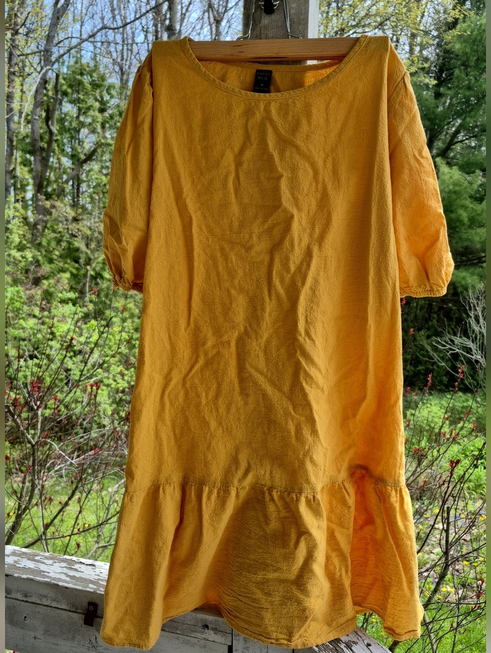 Emery Rose Medium Sunshine Yellow Dress